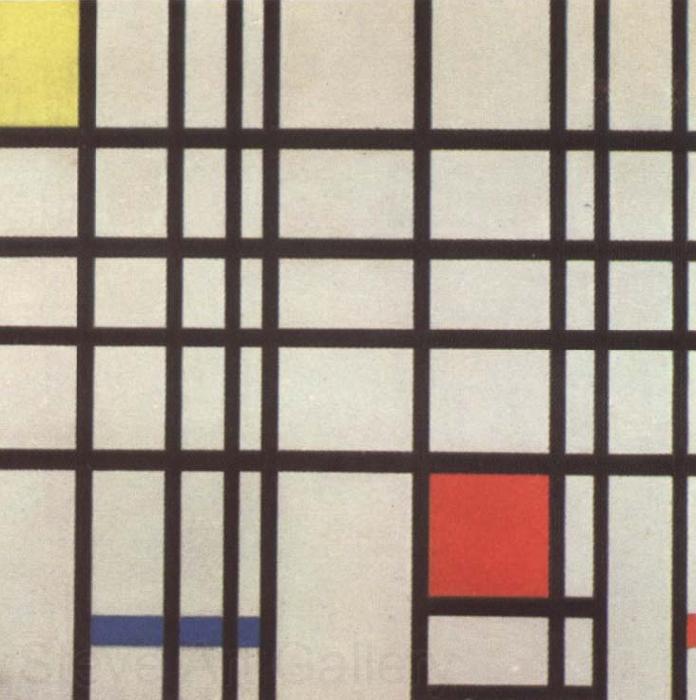 Piet Mondrian Composition with red,yellow and blue France oil painting art